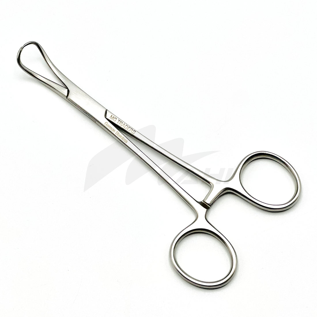 <b>MGD 380</b><br>Backhaus Towel Clamp Forceps 13cm Straight – German Stainless Steel