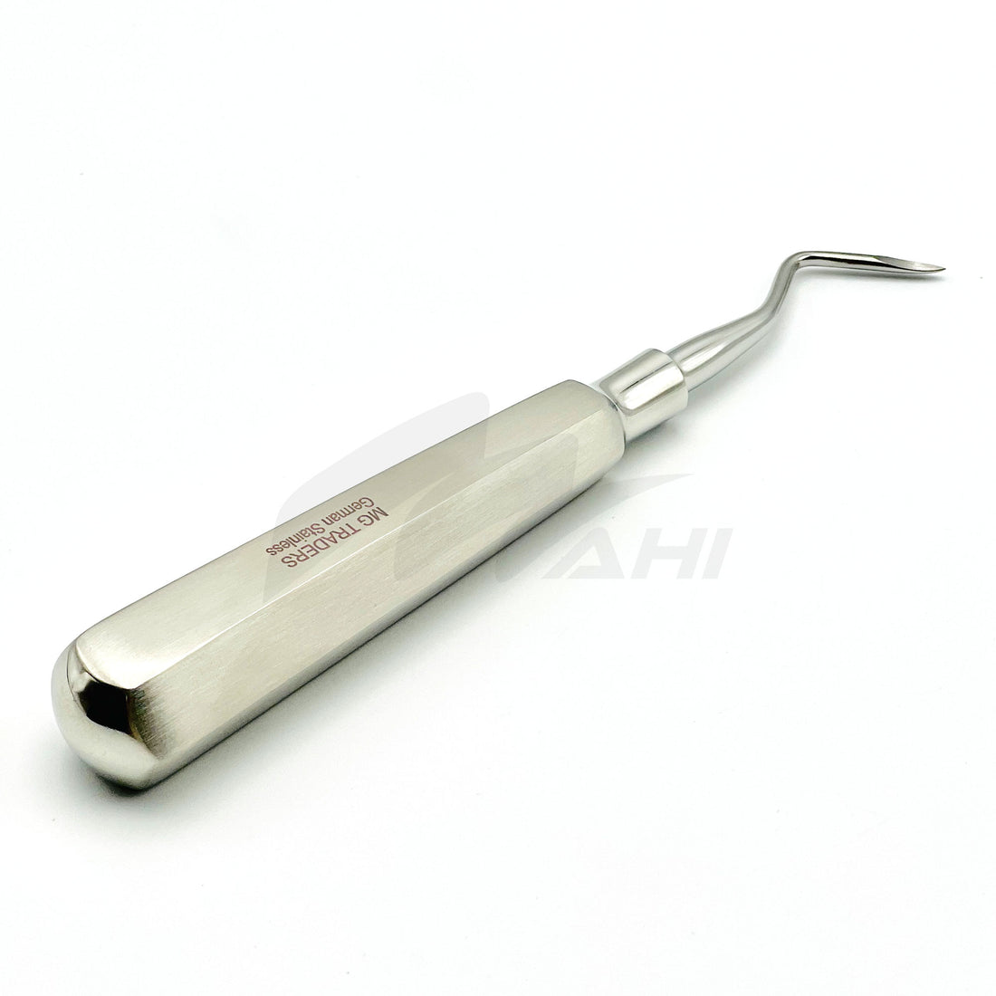<b>MGD 201</b><br>Heidbrink Elevator Curved Left – German Stainless Steel