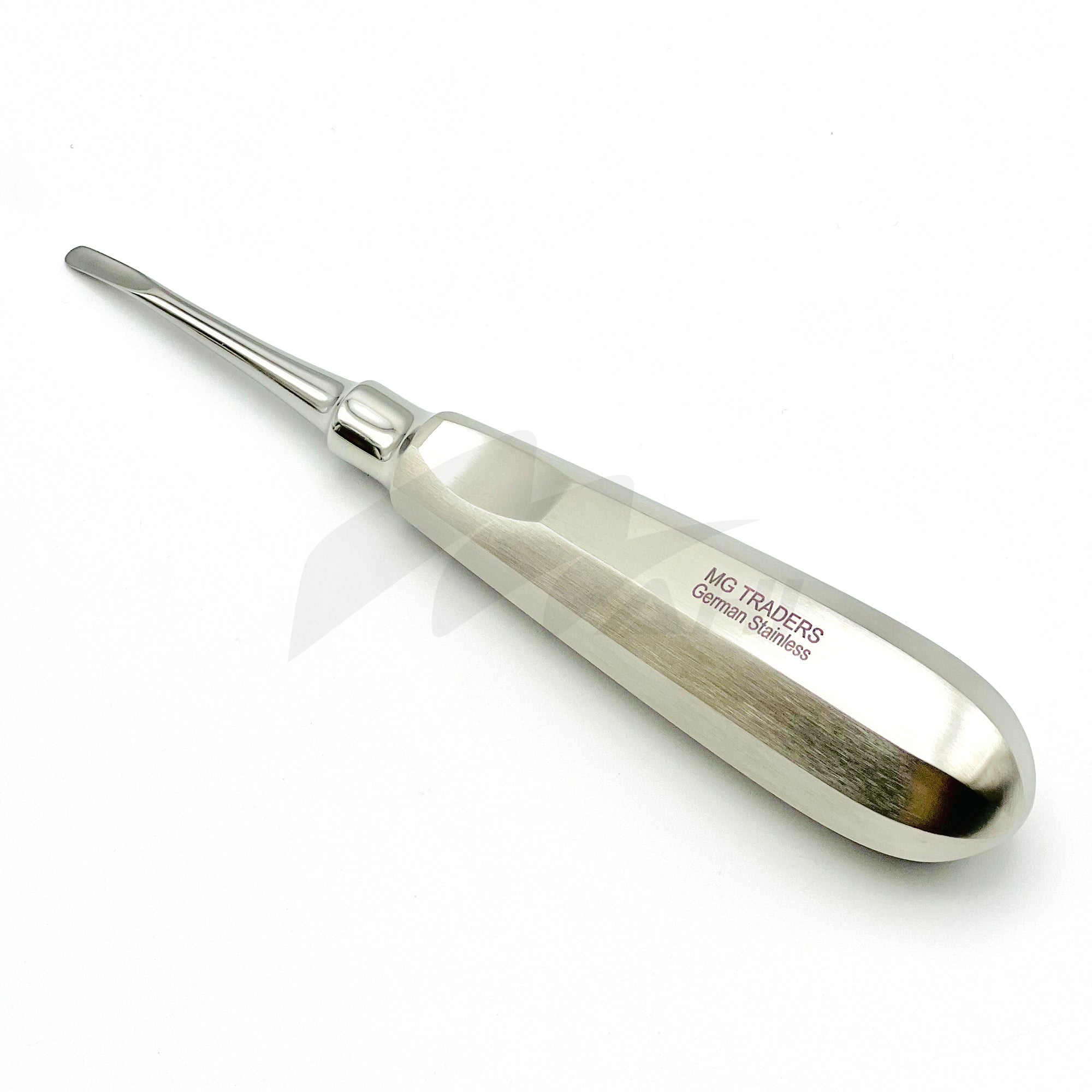 <b>MGD 216</b><br> Elevators & Luxator  4mm Point Curved German Stainless Steel