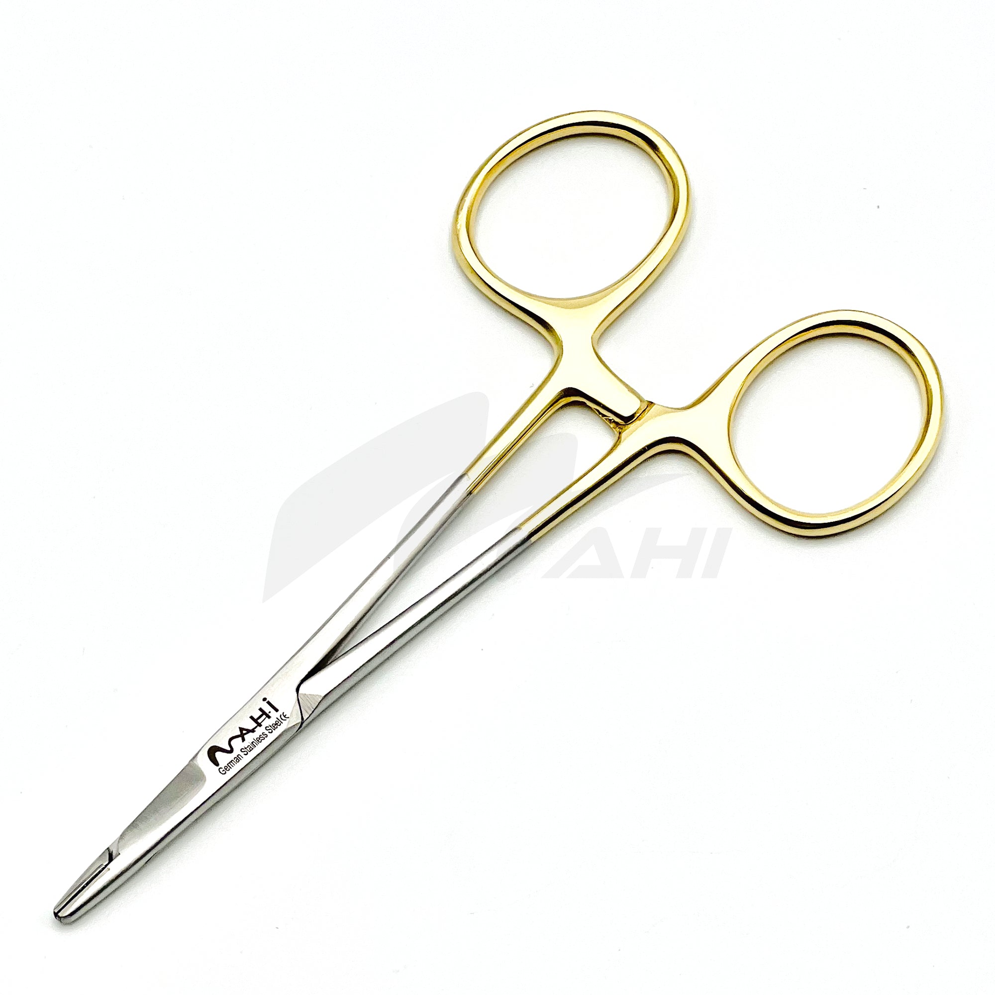<b>MGD 355</b><br>Olsen Hegar Needle Holder with Scissor (TC) 12cm – German Stainless Steel