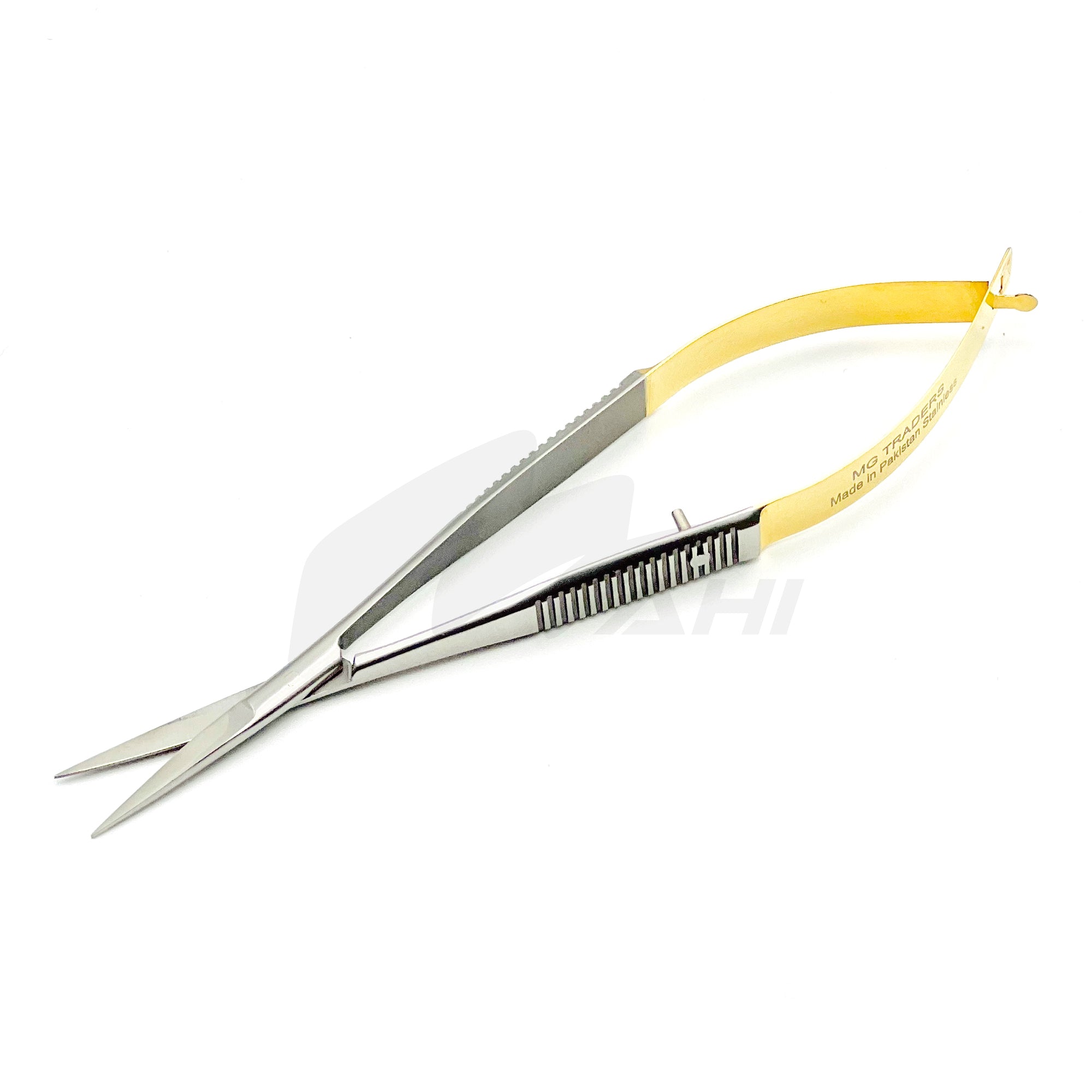 <b>MGD 312</b><br>TC Castroviejo Scissor Flat Handle 12cm Straight – German Stainless Steel
