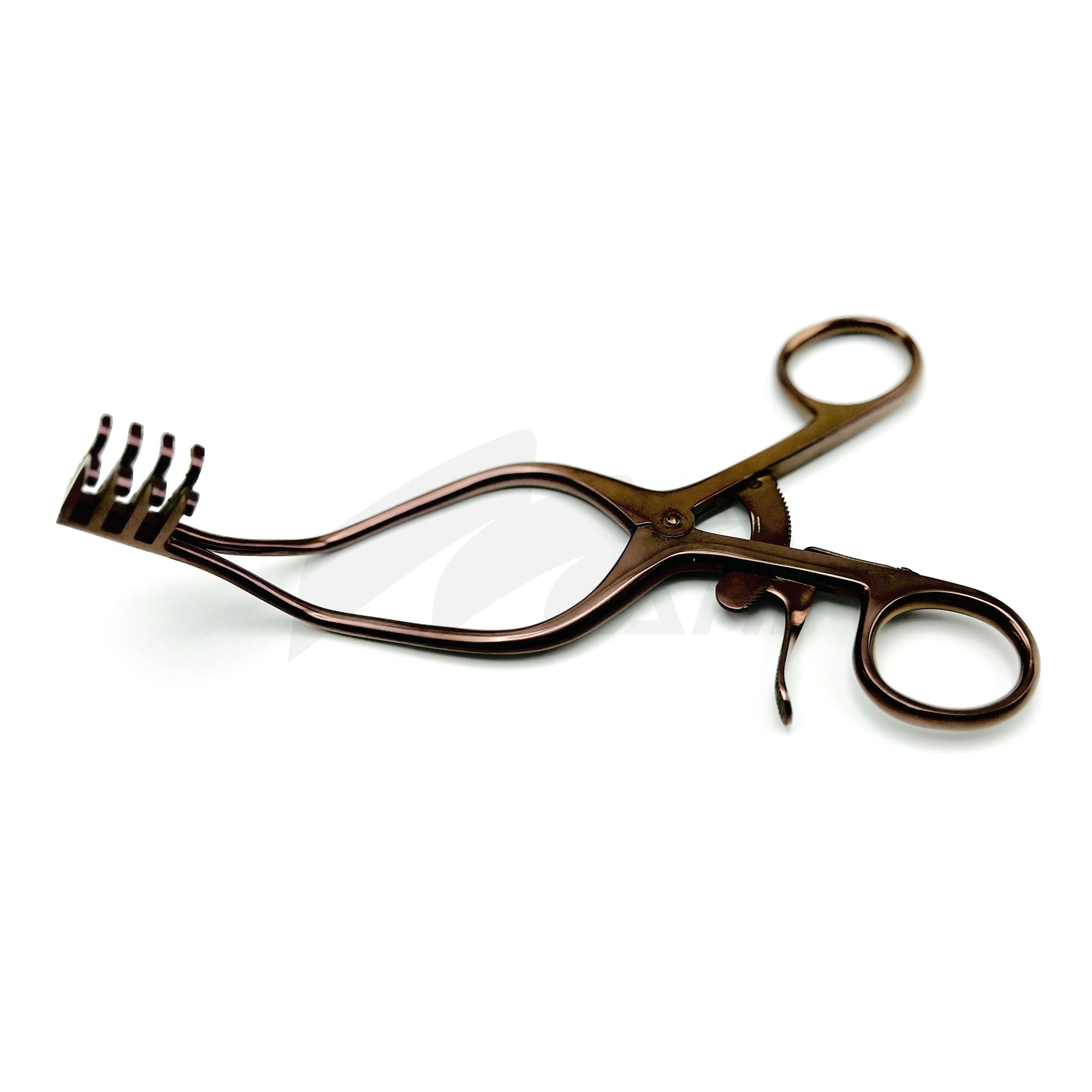 <b>MGS 204</b><br> Self-Retaining Retractor Titanium Coted 20cm German Stainless Steel