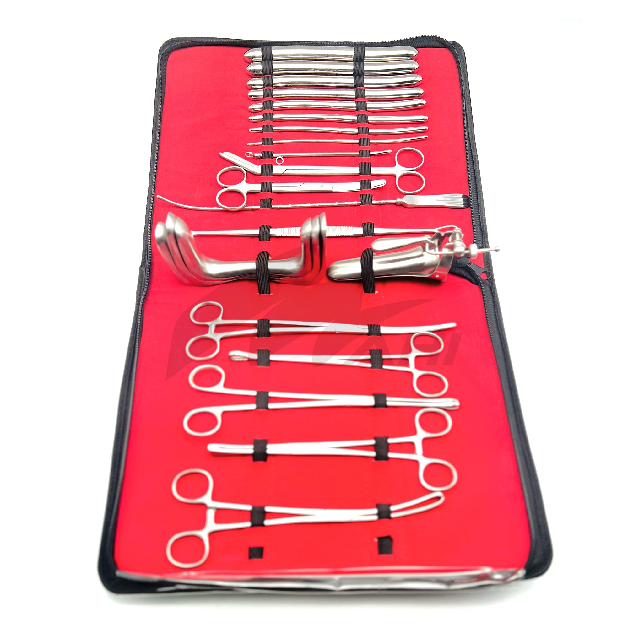 <b>MGS 398</b><br> Dilation & Curettage (D&C) 22Pcs Of Kit German Stainless Steel