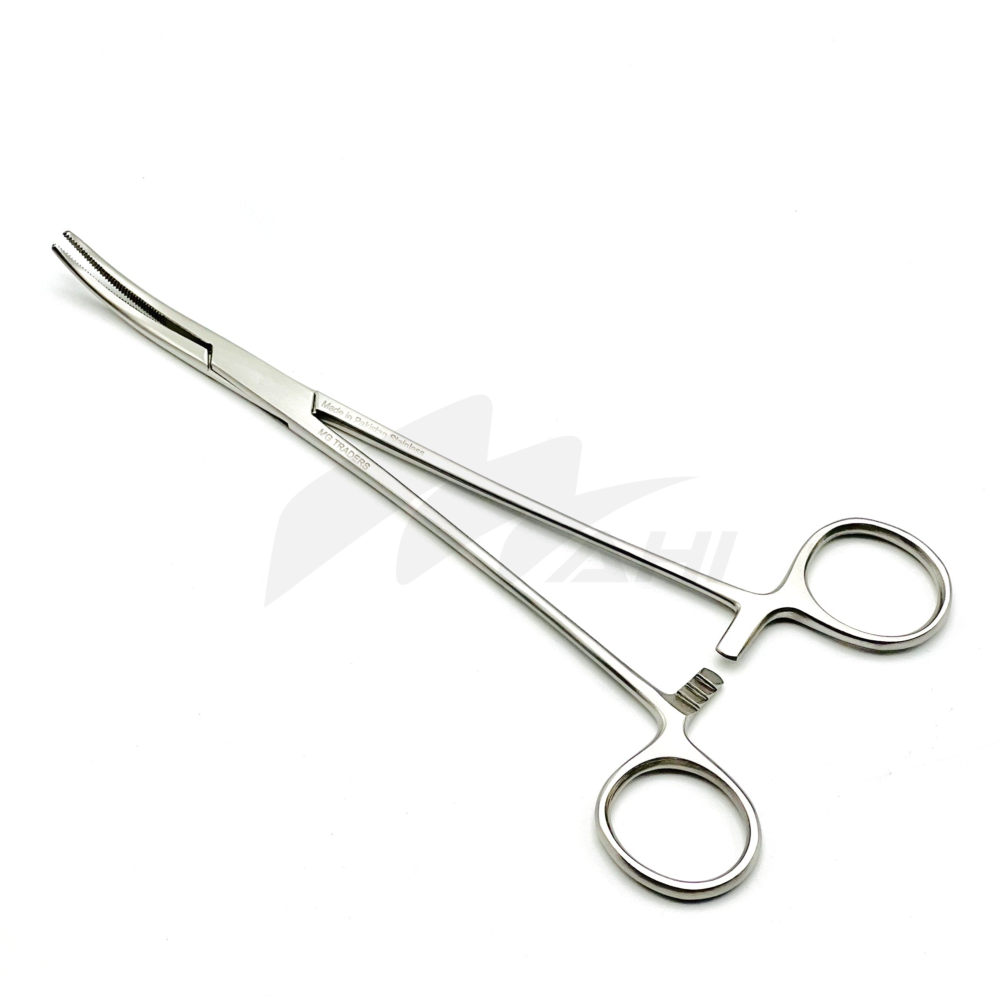 <b>MGS 295</b><br> Hemostats Kelly Forceps Curved 20cm – German Stainless Steel