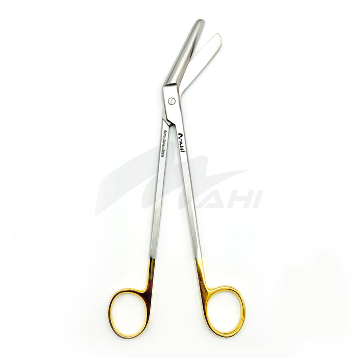 <b>MGS 242</b><br> Bandage Scissor 23cm with Gold - German Stainless Steel