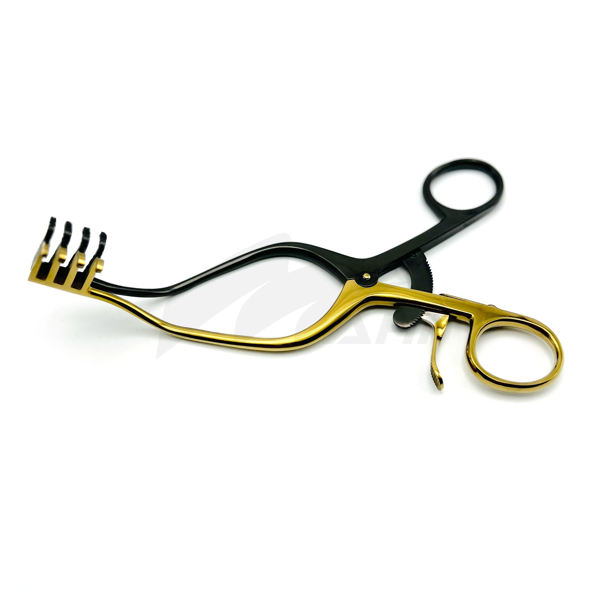 <b>MGS 204</b><br> Self-Retaining Retractor Titanium Coted 20cm German Stainless Steel