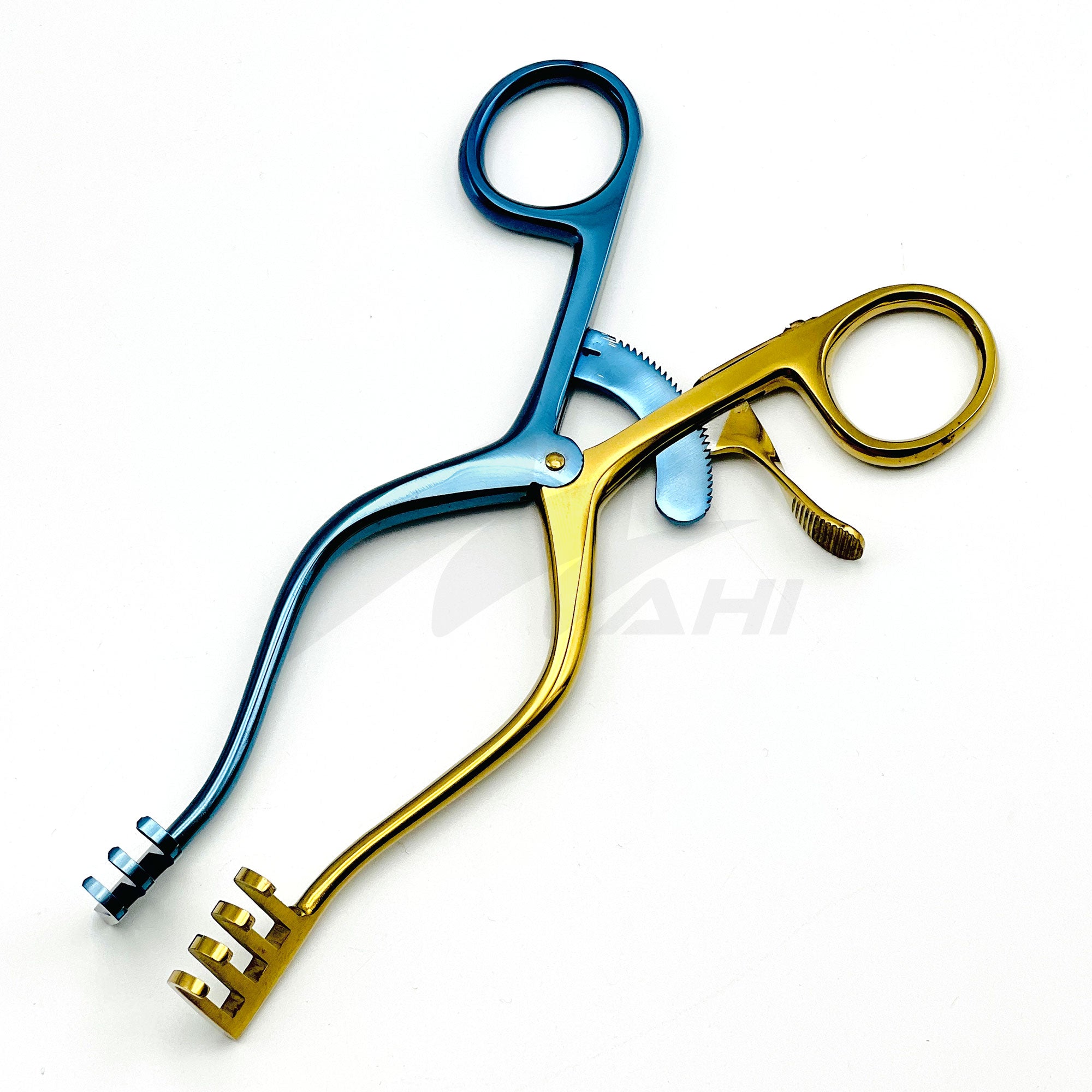 <b>MGS 206</b><br> Self-Retaining Retractor Titanium Coted 16cm German Stainless Steel