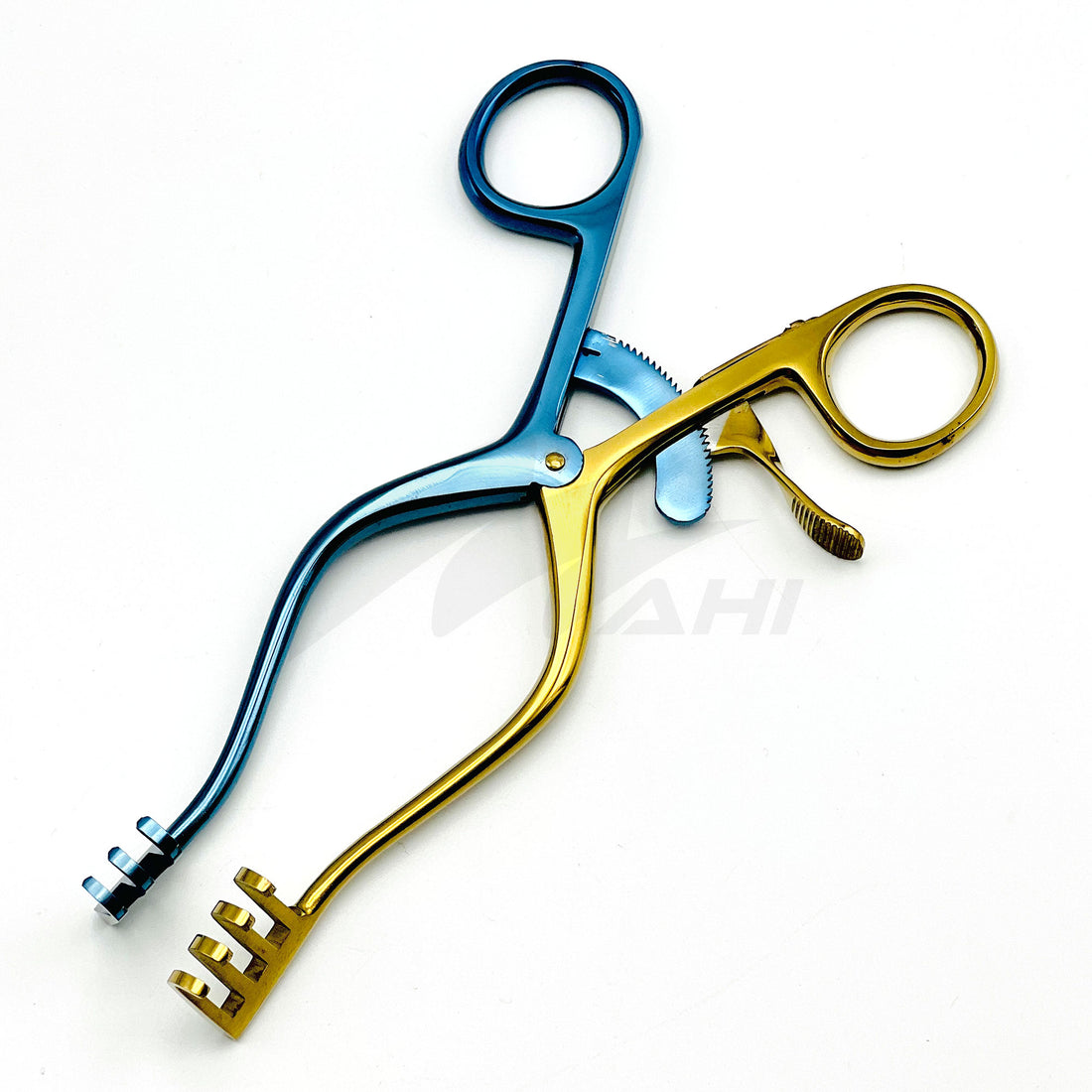 <b>MGS 206</b><br> Self-Retaining Retractor Titanium Coted 16cm German Stainless Steel