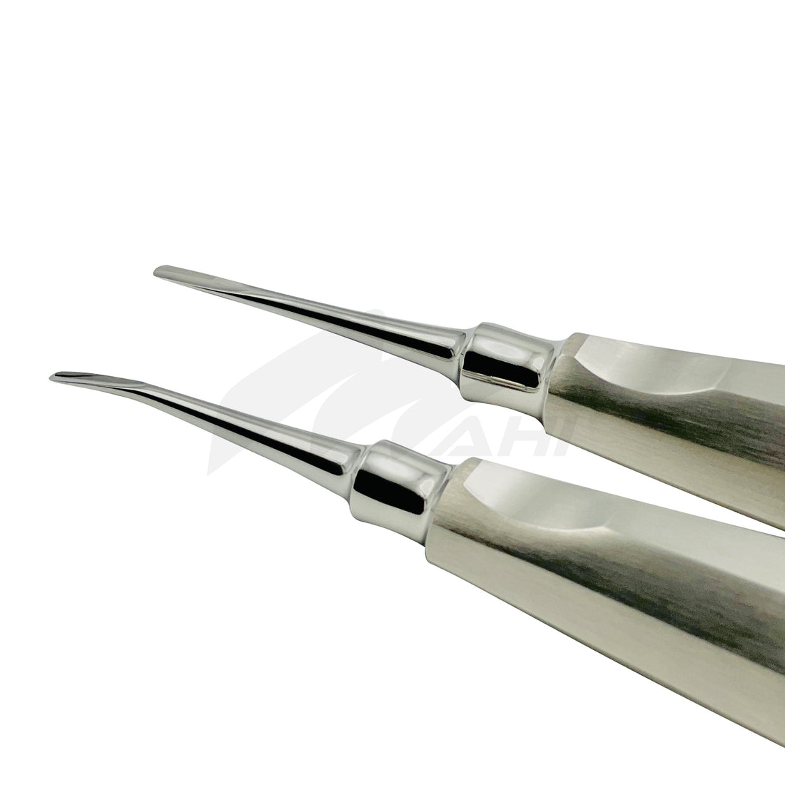 <b>MGD 214</b><br> Elevators & Luxator 3mm point Straight /Curved / German Stainless Steel 2 pcs Set