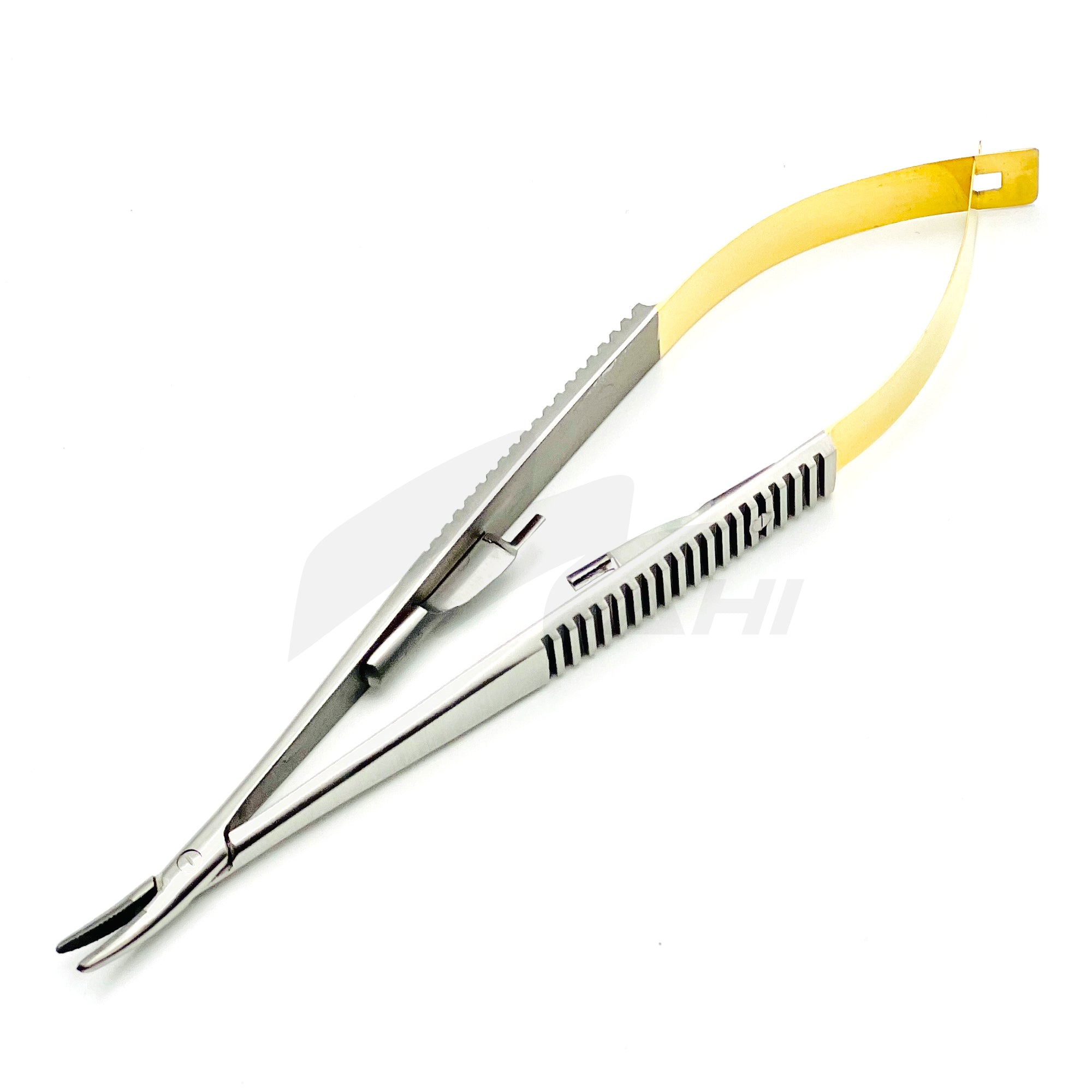 <b>MGD 331 </b><br> (TC) Castroviejo Needle Holder  Flat Handle 15cm Straight German Stainless Steel