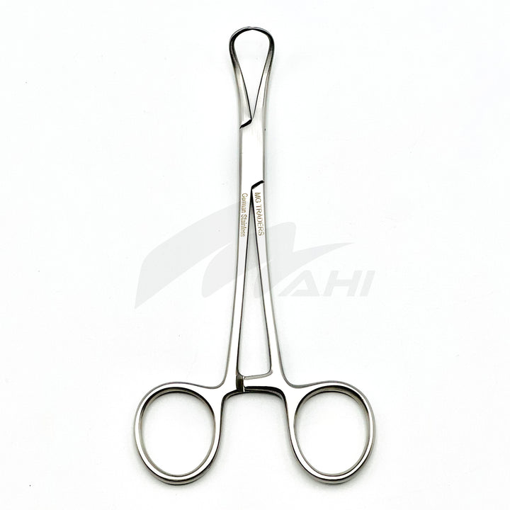 <b>MGD 380</b><br>Backhaus Towel Clamp Forceps 13cm Straight – German Stainless Steel