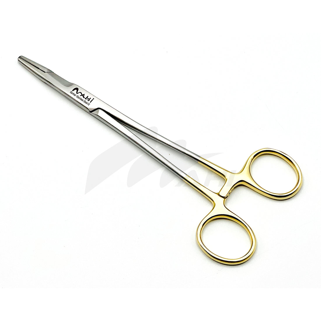 <b>MGD 357</b><br>Olsen Hegar Needle Holder with Scissor (TC) 17cm – German Stainless Steel