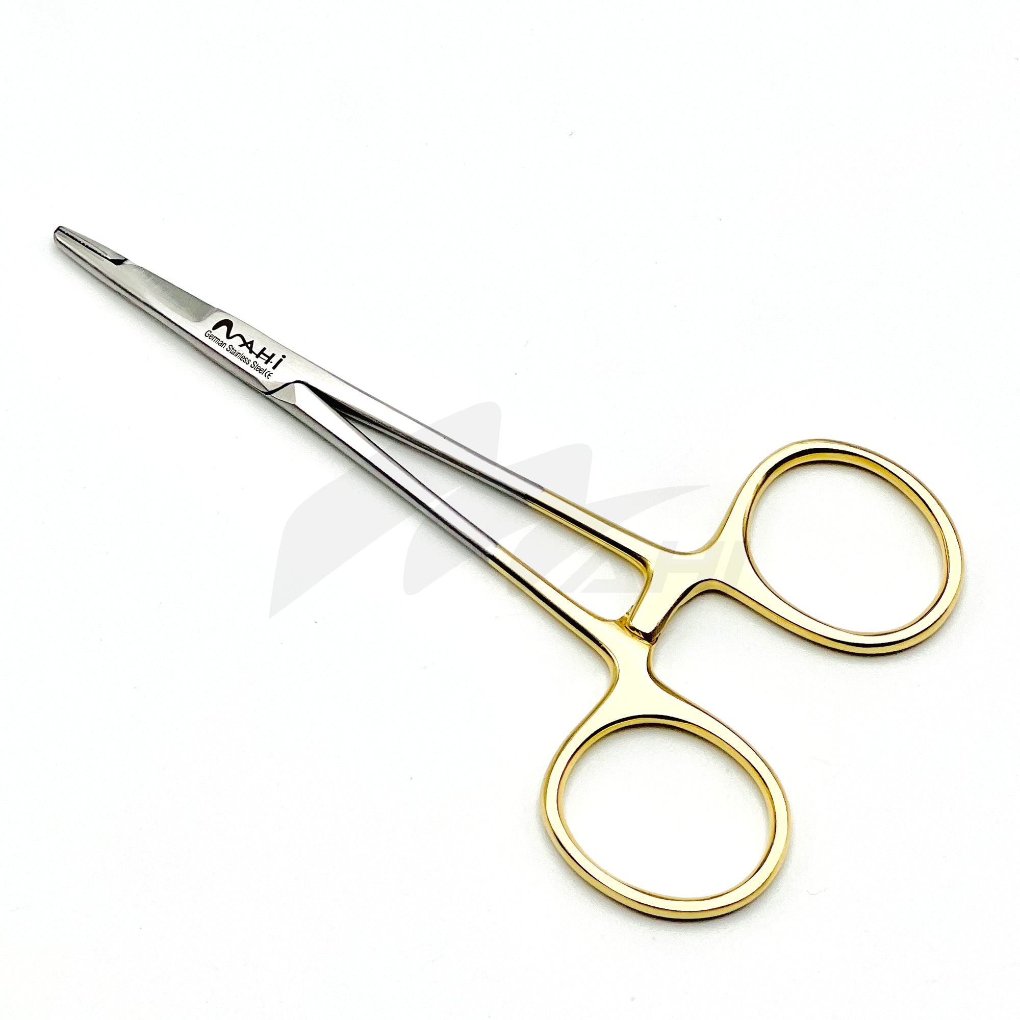 <b>MGD 355</b><br>Olsen Hegar Needle Holder with Scissor (TC) 12cm – German Stainless Steel