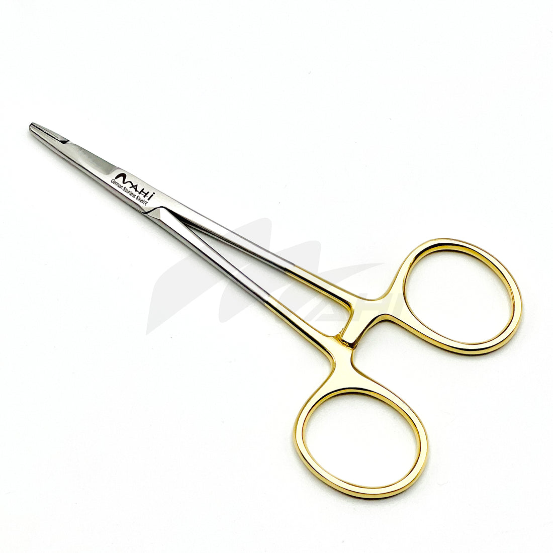 <b>MGD 355</b><br>Olsen Hegar Needle Holder with Scissor (TC) 12cm – German Stainless Steel