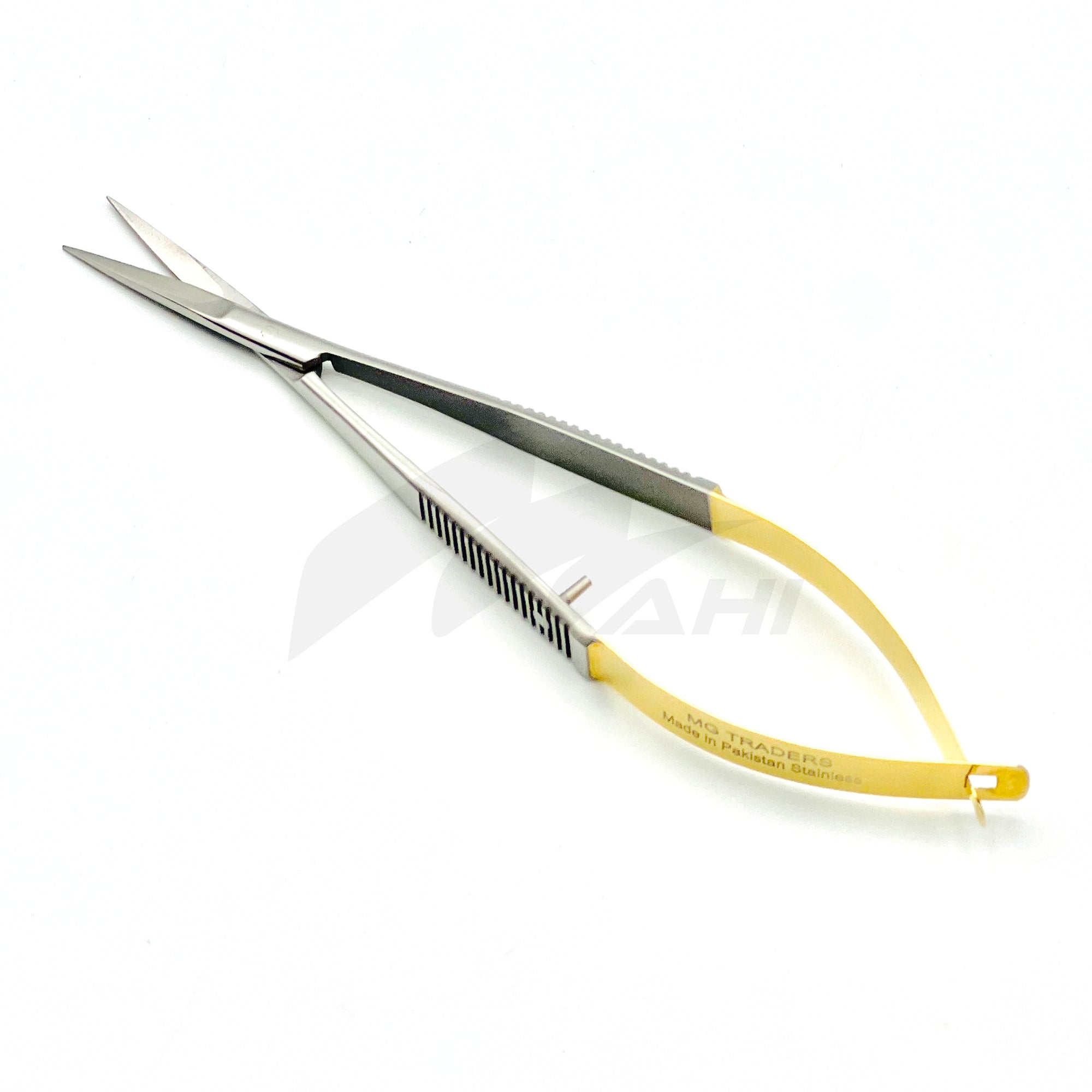 <b>MGD 312</b><br>TC Castroviejo Scissor Flat Handle 12cm Straight – German Stainless Steel