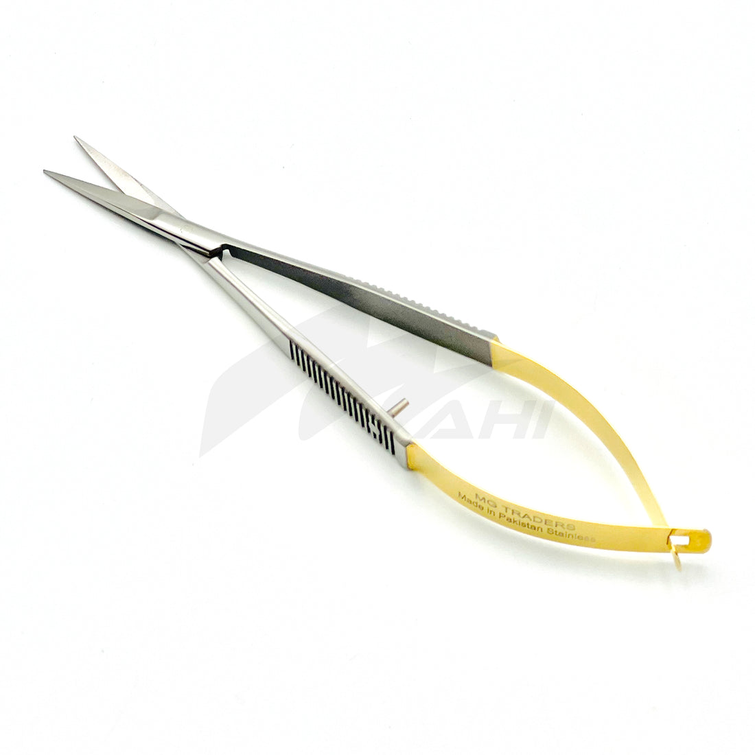 <b>MGD 312</b><br>TC Castroviejo Scissor Flat Handle 12cm Straight – German Stainless Steel