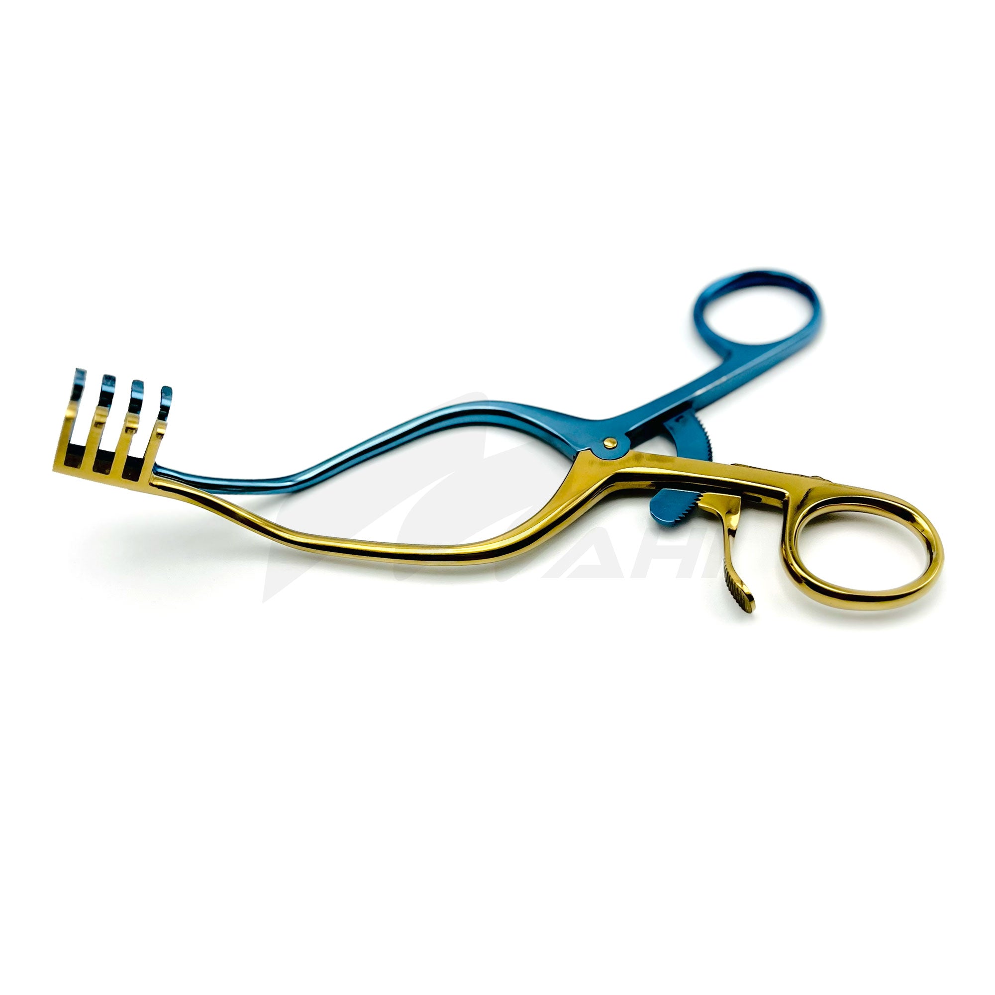 <b>MGS 204</b><br> Self-Retaining Retractor Titanium Coted 20cm German Stainless Steel