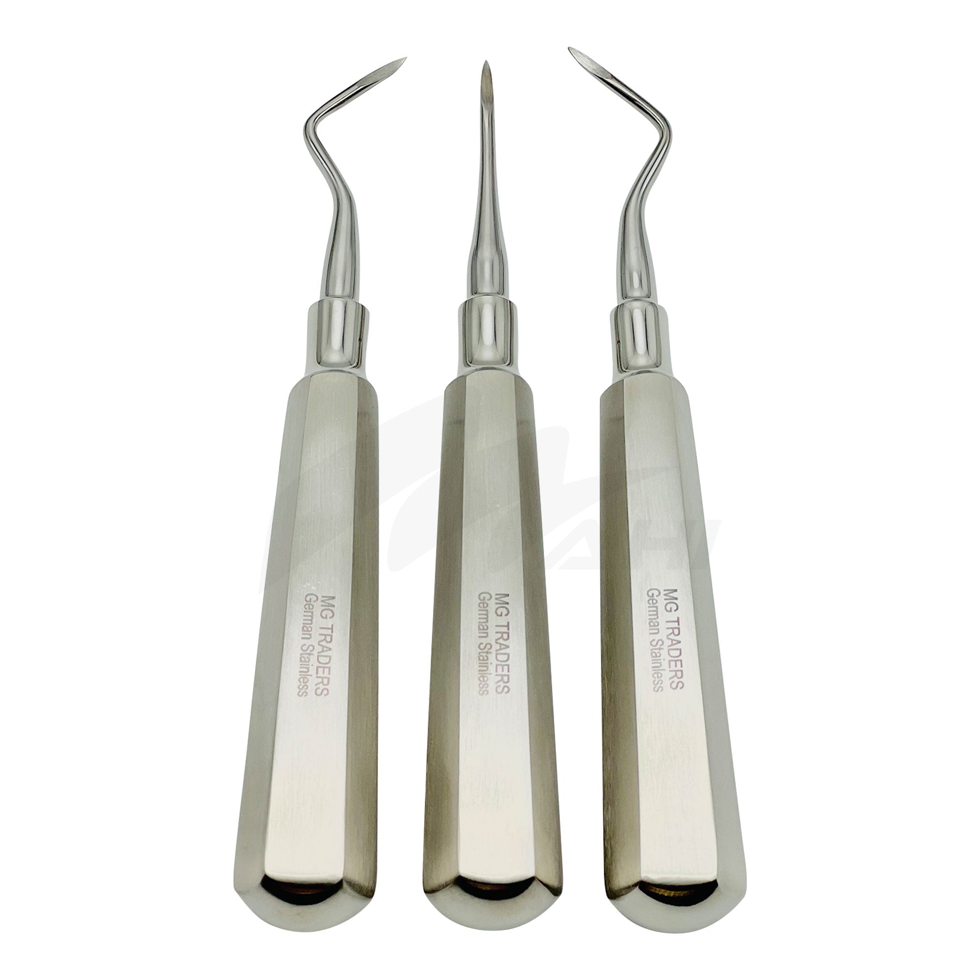 <b>MGD 204</b><br> Elevators Heidbrink Left/Right/Straight German Stainless Steel 3Pcs Set