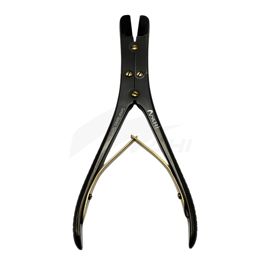 <b>MGS 112</b><br> Bone Cutter Straight 20cm Black Titanium German Stainless Steel