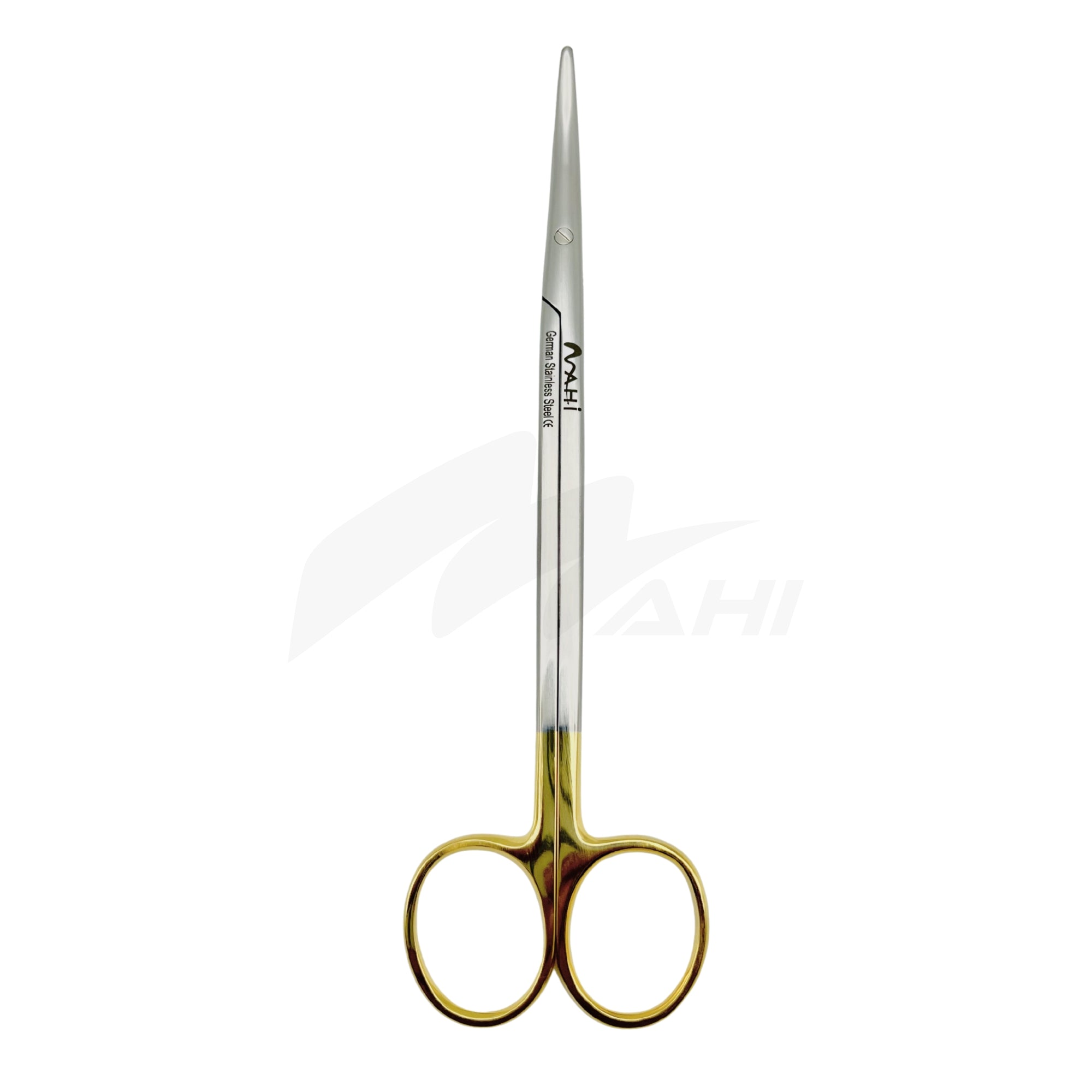<b>MGS 263</b><br> Metzenbaum Tonsil Scissor With Gold18cm German Stainless Steel
