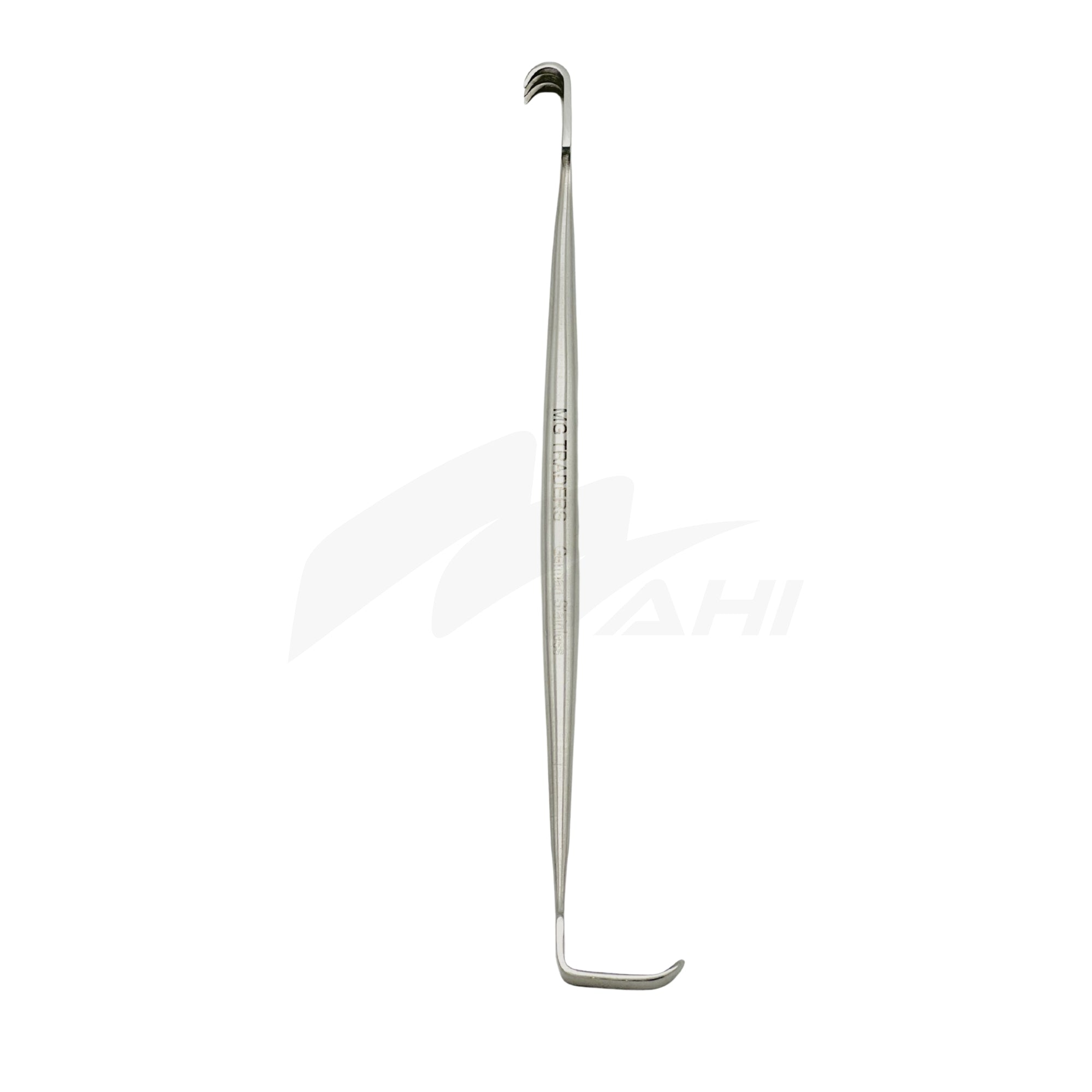<b>MGS 213</b><br> Senn Mueller Skin Retractor (Sharp Prong) 16cm German Stainless Steel