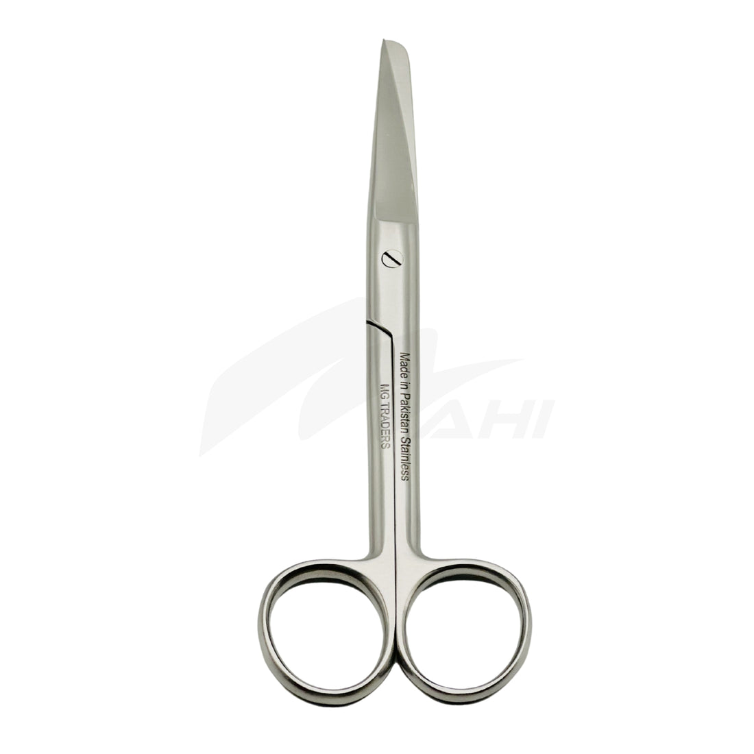 <b>MGS 273</b><br> Dressing Scissors Straight (Sharp +Blunt) 17cm German Stainless Steel