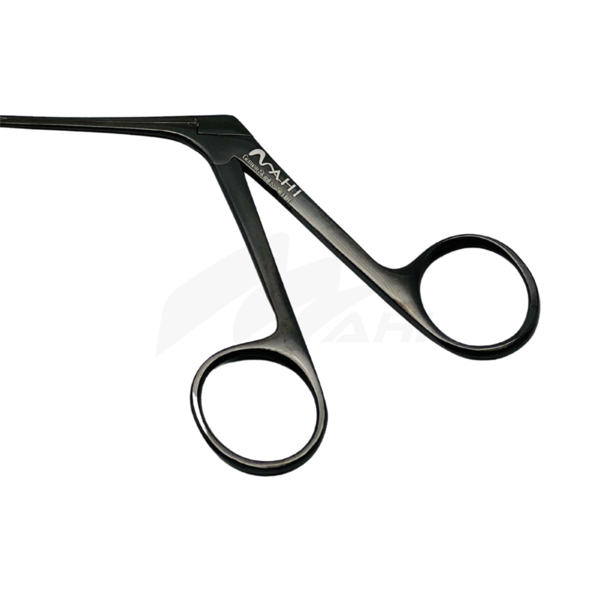 <b>MGS 166</b><br> Alligator Forceps Black Titanium 8cm German Stainless Steel