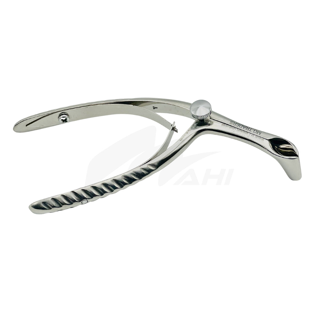 <b>MGS 225</b><br> Nasal Speculum  Curved  12cm German Stainless Steel