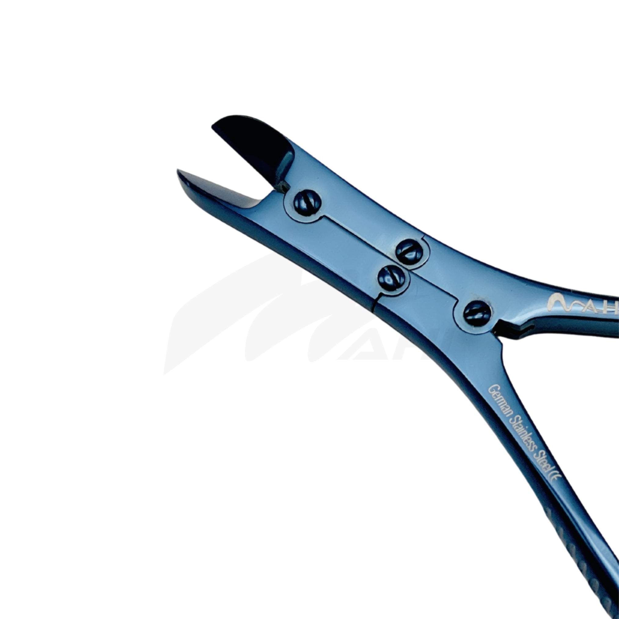 <b>MGS 115</b><br> Bone Cutter Straight 15cm Blue Titanium German Stainless Steel