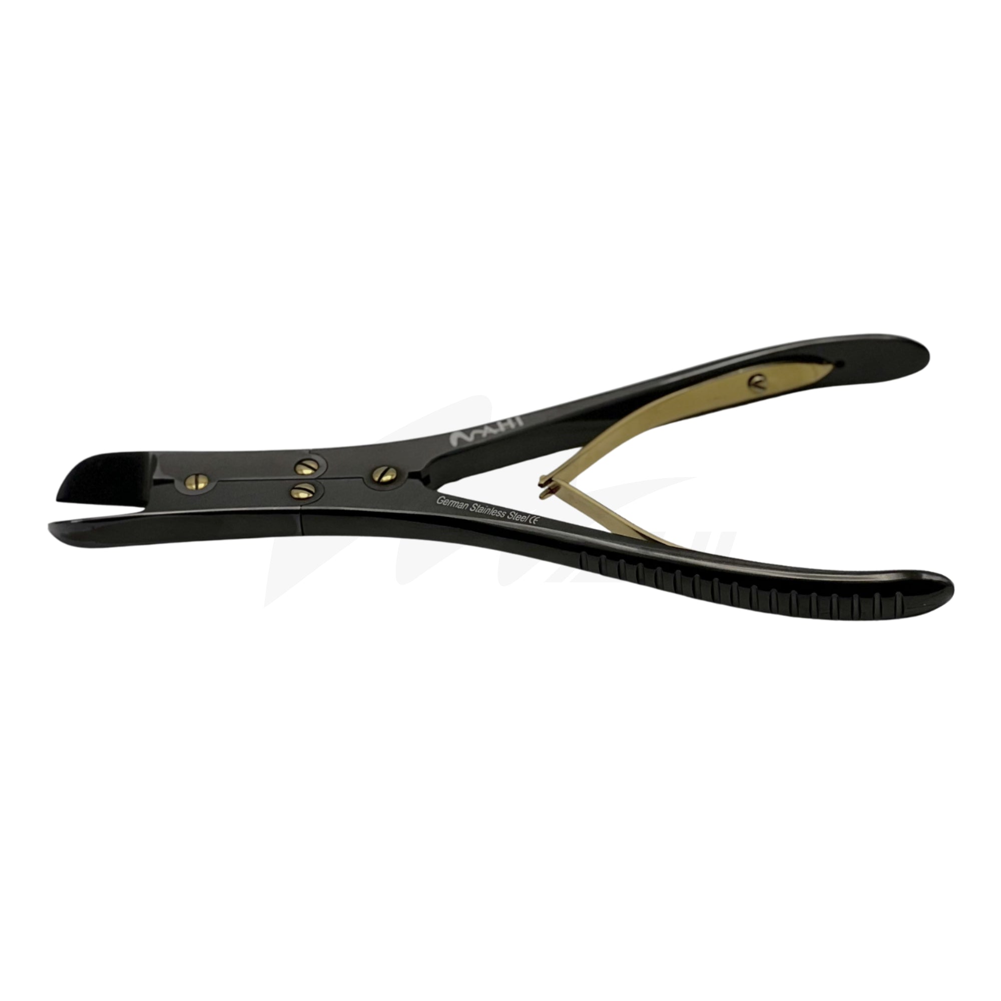 <b>MGS 112</b><br> Bone Cutter Straight 20cm Black Titanium German Stainless Steel