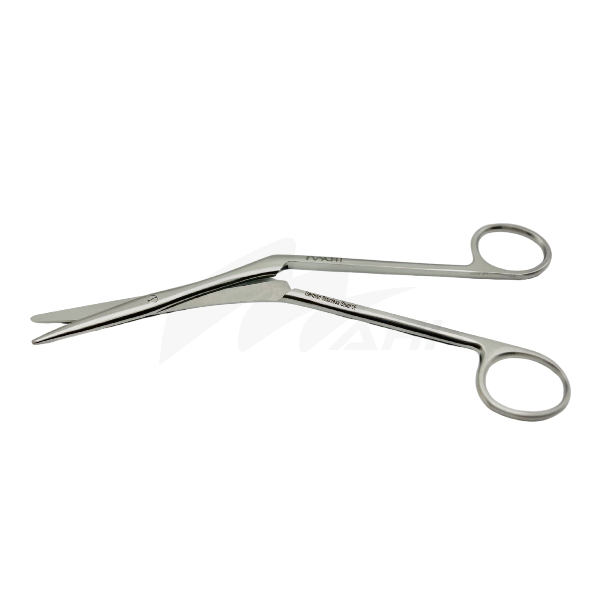 <b>MGS 251</b><br> Knight Nasal Angled Scissor 18cm German Stainless Steel