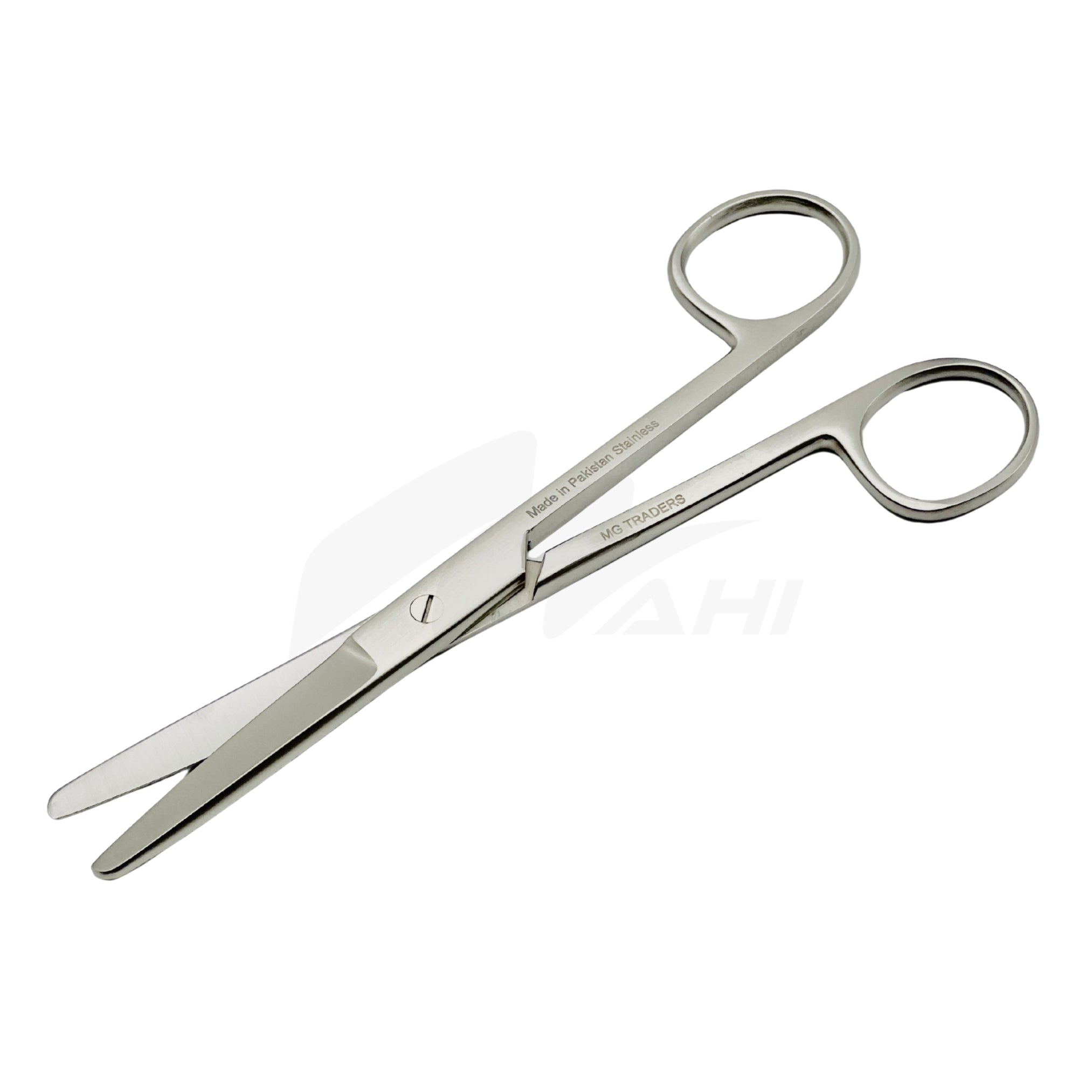 <b>MGS 274</b><br> Dressing Scissors Straight (Blunt + Blunt) 17cm German Stainless Steel