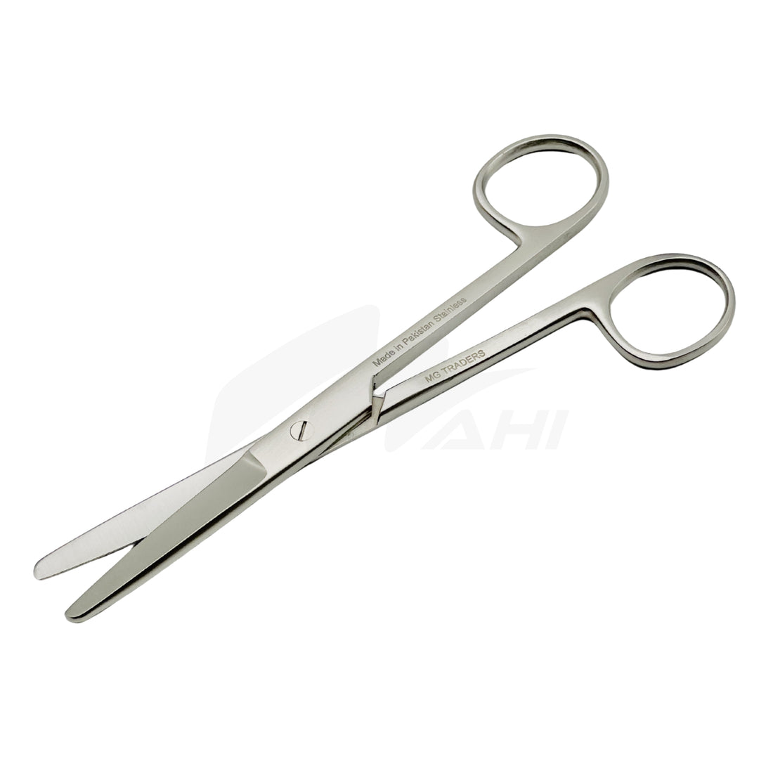 <b>MGS 274</b><br> Dressing Scissors Straight (Blunt + Blunt) 17cm German Stainless Steel