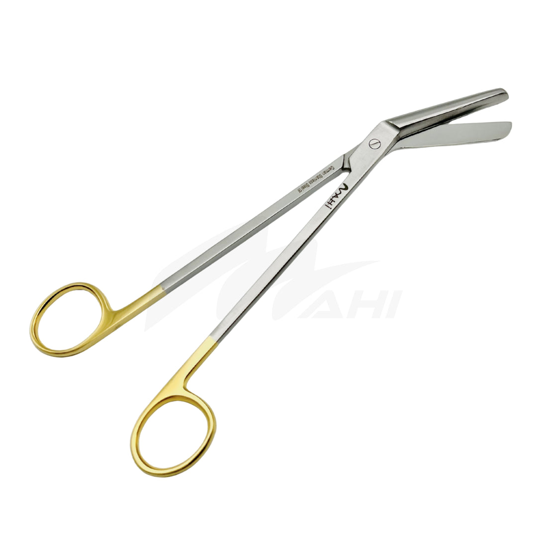 <b>MGS 242</b><br> Bandage Scissor 23cm With Gold German Stainless Steel