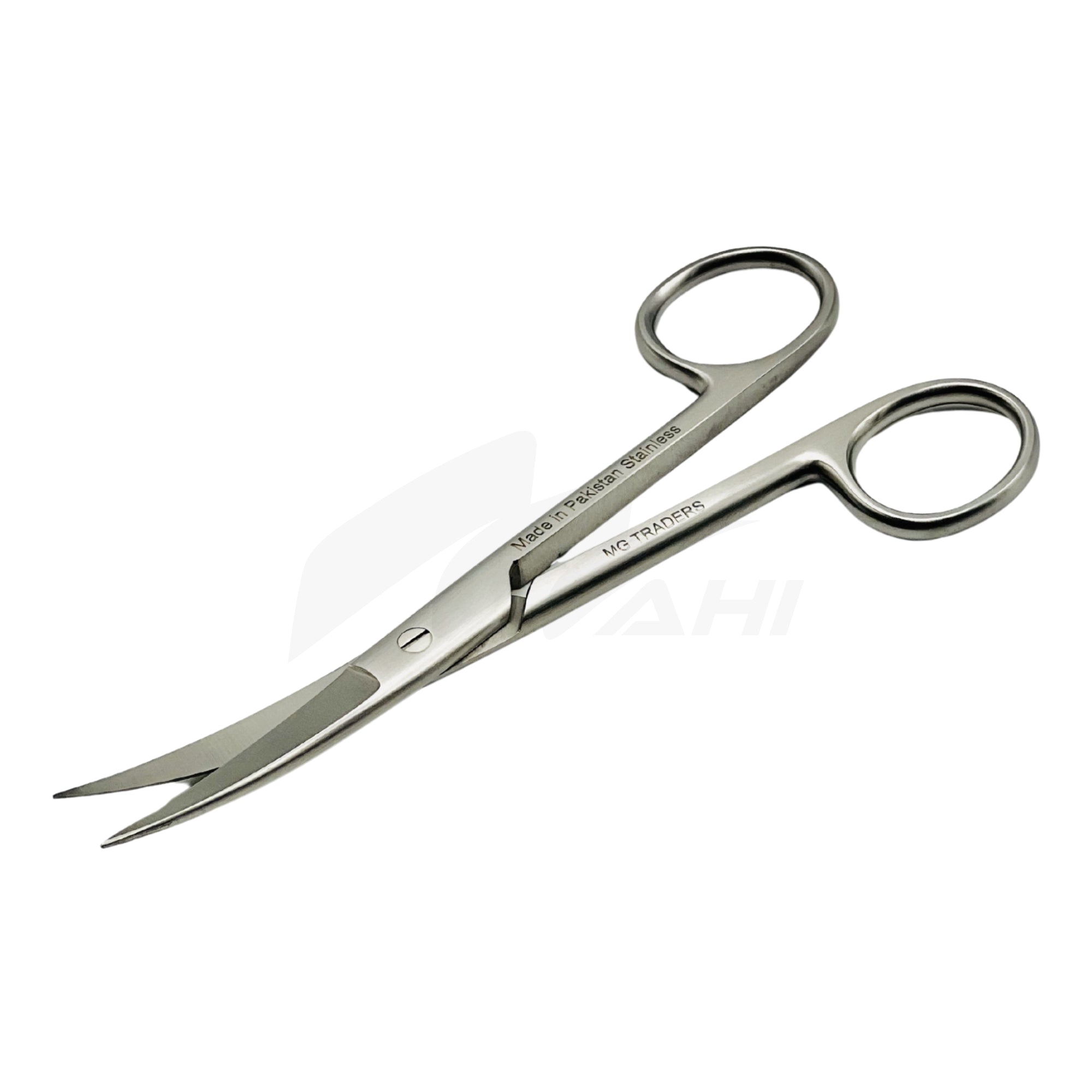 <b>MGS 272</b><br> Dressing Scissors Curved (Sharp + Sharp)14cm German Stainless Steel