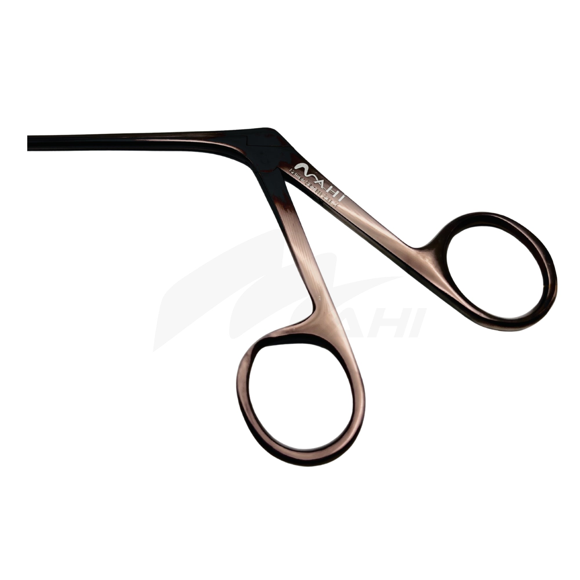 <b>MGS 161</b><br> Alligator Forceps ROSE GOLD Titanium 14cm German Stainless Steel