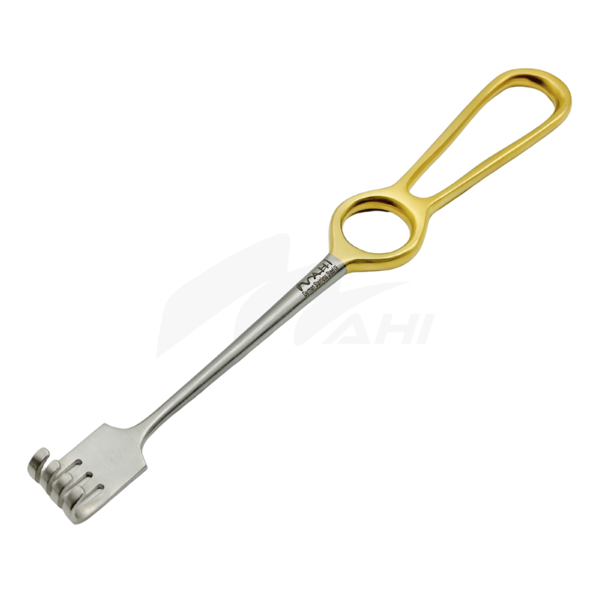 <b>MGS 210</b><br> Valkman Skin Retractor (Blunt Prong) 20cm German Stainless Steel