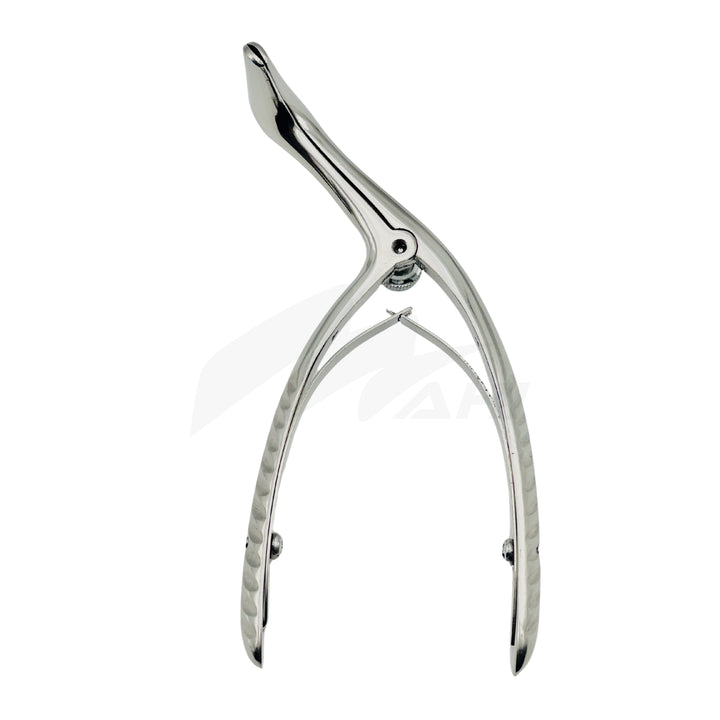 <b>MGS 225</b><br> Nasal Speculum  Curved  12cm German Stainless Steel
