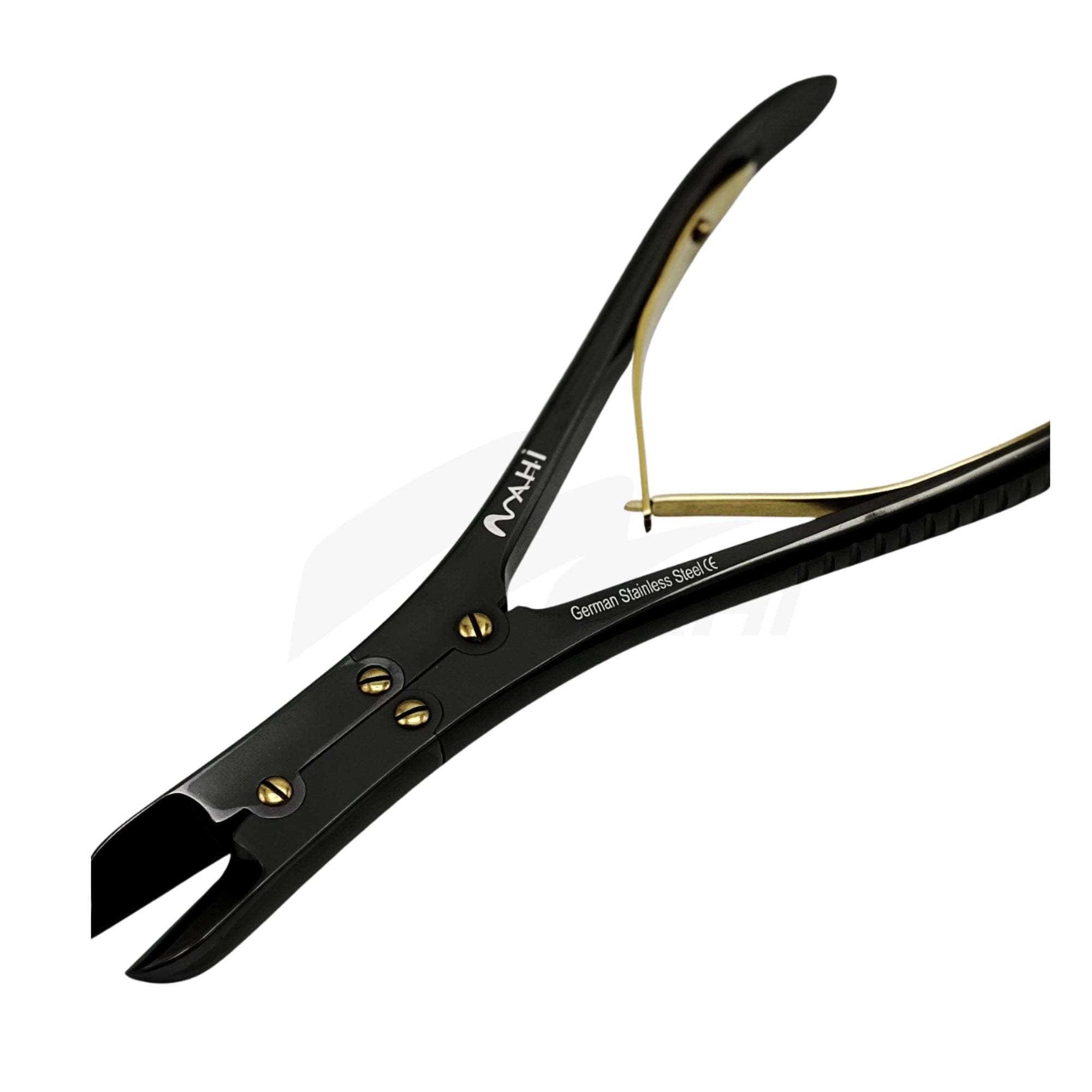 <b>MGS 112</b><br> Bone Cutter Straight 20cm Black Titanium German Stainless Steel