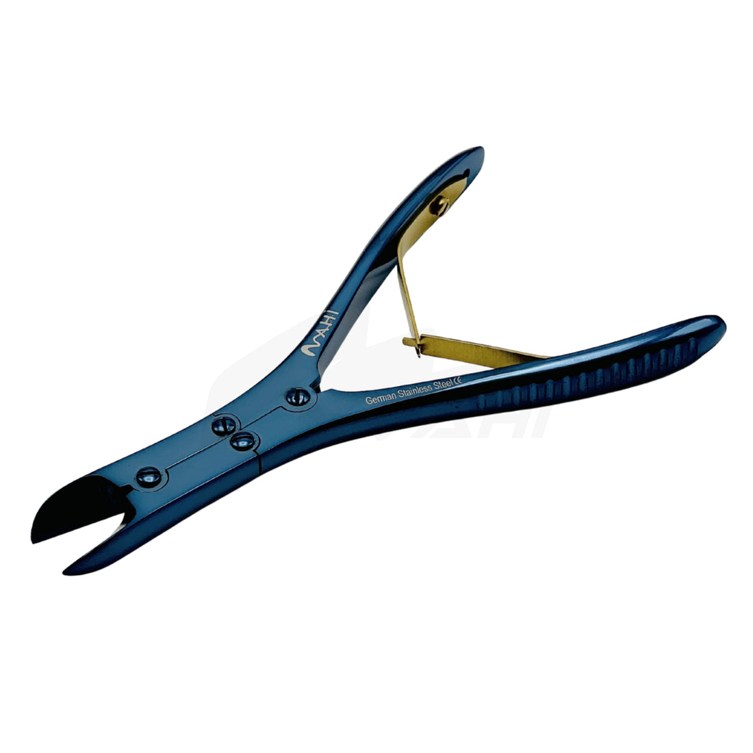 <b>MGS 115</b><br> Bone Cutter Straight 15cm Blue Titanium German Stainless Steel