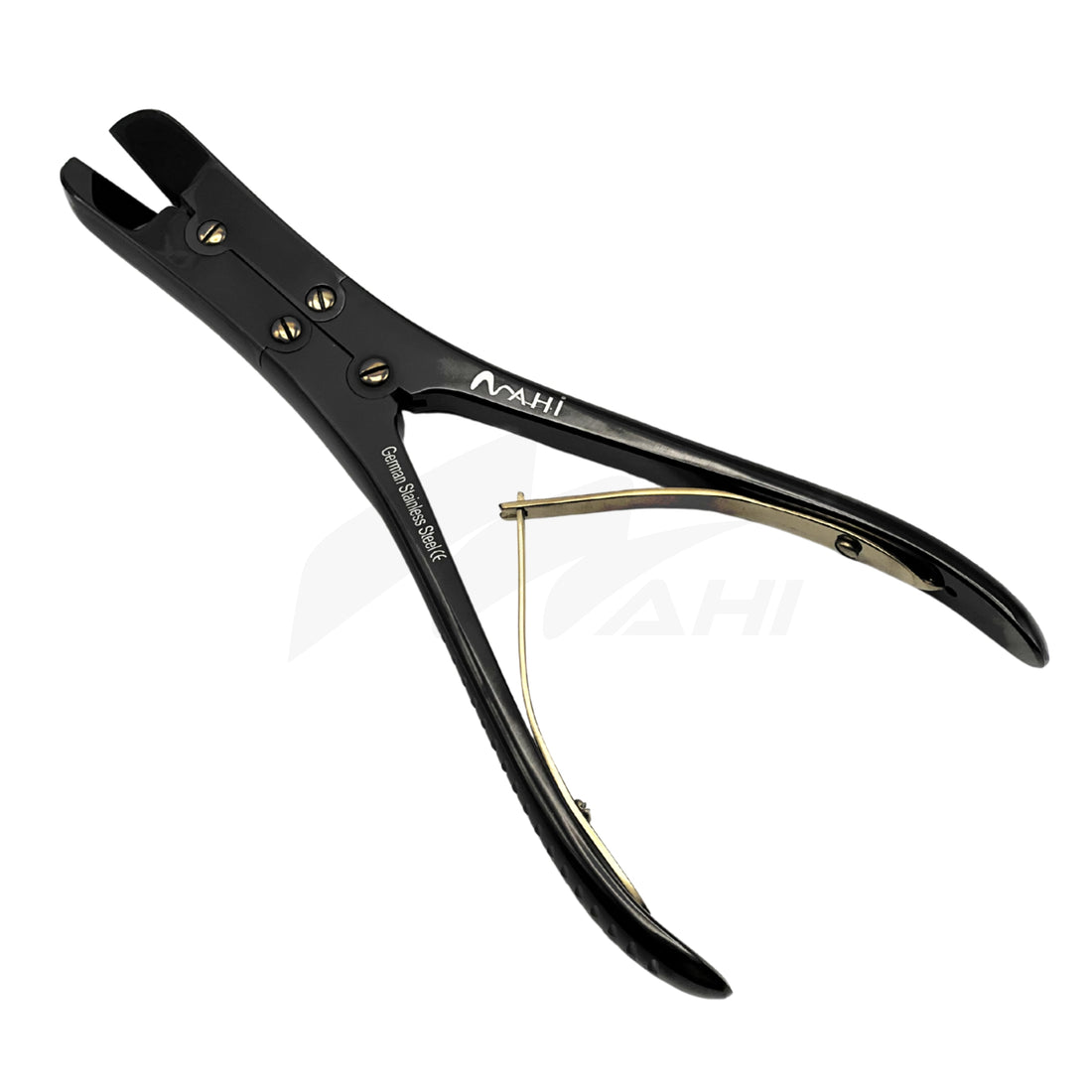 <b>MGS 112</b><br> Bone Cutter Straight 20cm Black Titanium German Stainless Steel