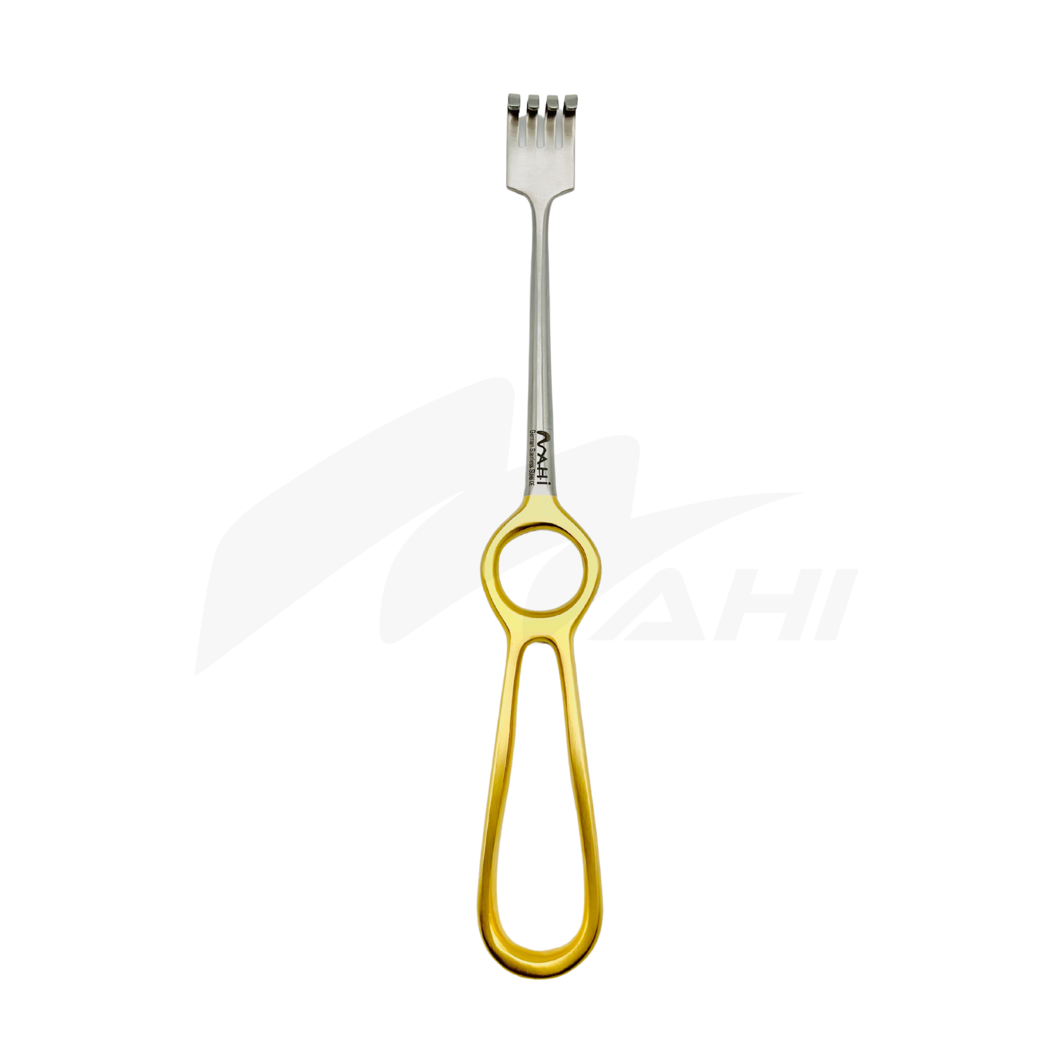 <b>MGS 210</b><br> Valkman Skin Retractor (Blunt Prong)20cm German Stainless Steel