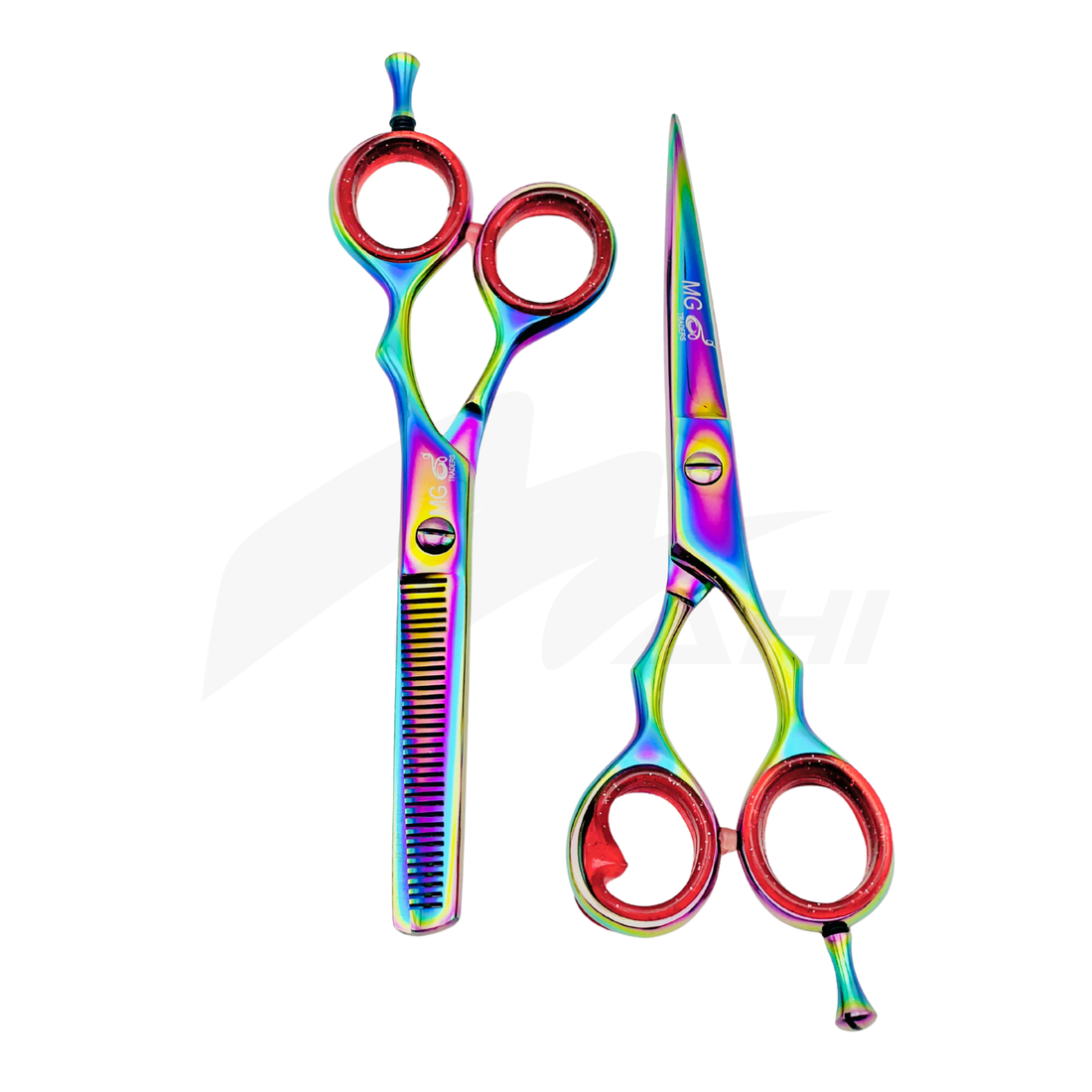 <b>MGB 101</b><br> PROFESSIONAL BARBAR HAIRDRESSING RAZOR SCISSOR & THING MULTY COATED 6" GURMAN STAINLESS STEEL